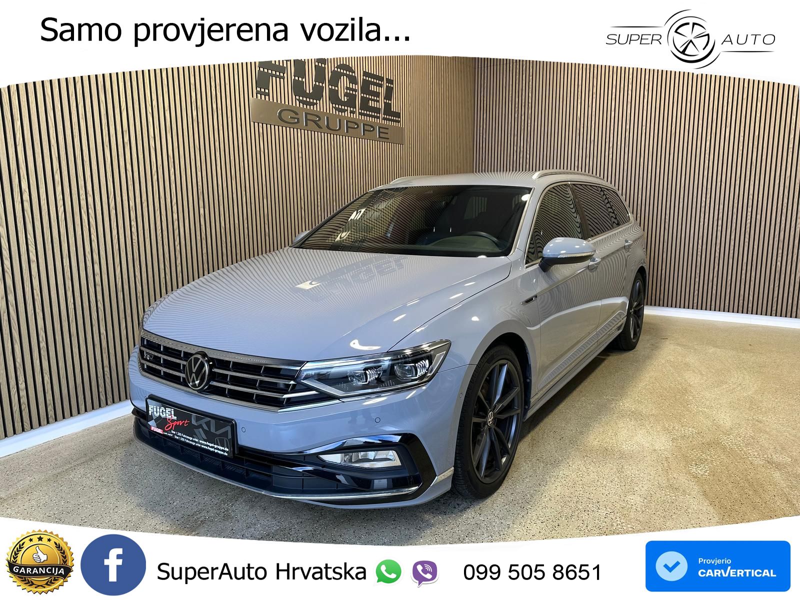 Volkswagen Passat Variant 2.0 TDI (200 KS) DSG R-Line MATRIX+GR SJED+KAM
