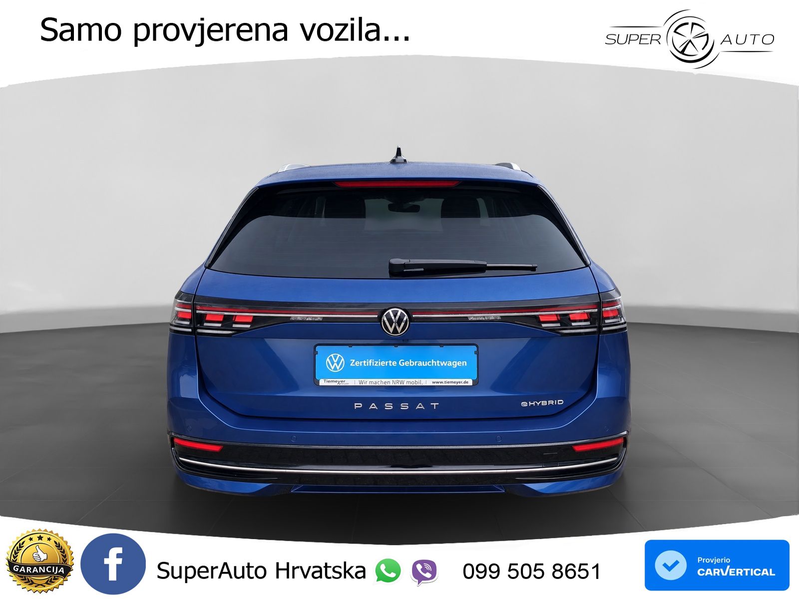Volkswagen Passat Variant 1.5 TSI (272 KS) eHybrid DSG Elegance LED+GR SJED+ACC