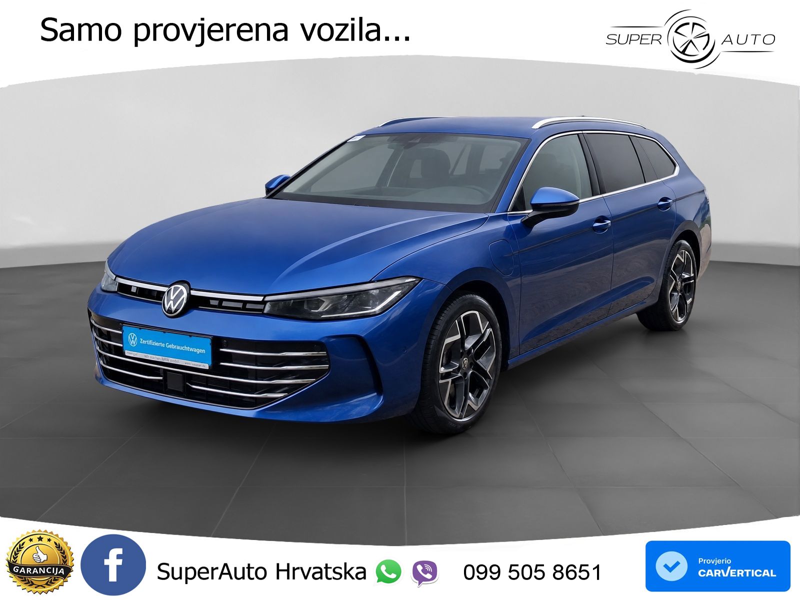 Volkswagen Passat Variant 1.5 TSI (272 KS) eHybrid DSG Elegance LED+GR SJED+ACC