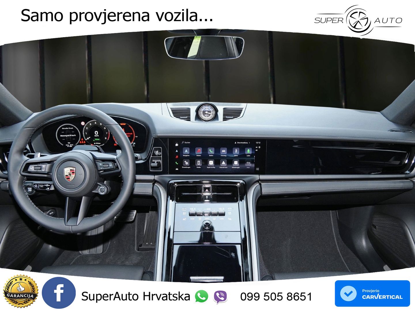 Porsche Panamera 4 2.9 V6 (470 KS) E-Hybrid PDK ZRAČNI+ACC+GR SJED+KAM+PANO