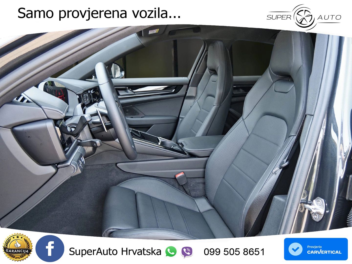 Porsche Panamera 4 2.9 V6 (470 KS) E-Hybrid PDK ZRAČNI+ACC+GR SJED+KAM+PANO