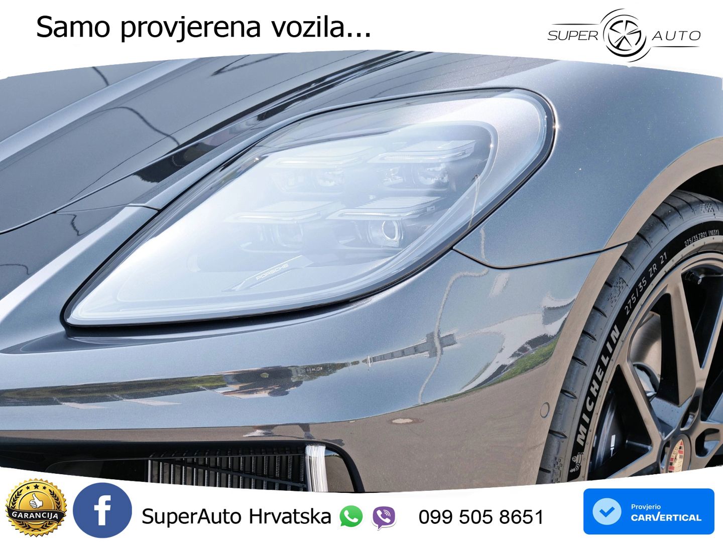 Porsche Panamera 4 2.9 V6 (470 KS) E-Hybrid PDK ZRAČNI+ACC+GR SJED+KAM+PANO