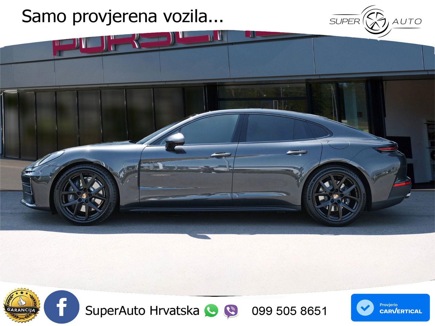 Porsche Panamera 4 2.9 V6 (470 KS) E-Hybrid PDK ZRAČNI+ACC+GR SJED+KAM+PANO