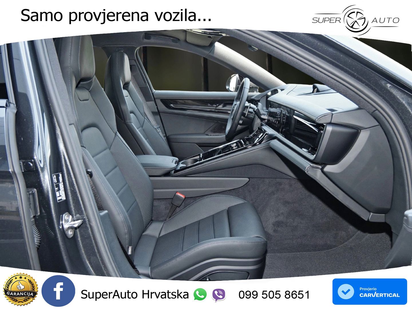 Porsche Panamera 4 2.9 V6 (470 KS) E-Hybrid PDK ZRAČNI+ACC+GR SJED+KAM+PANO