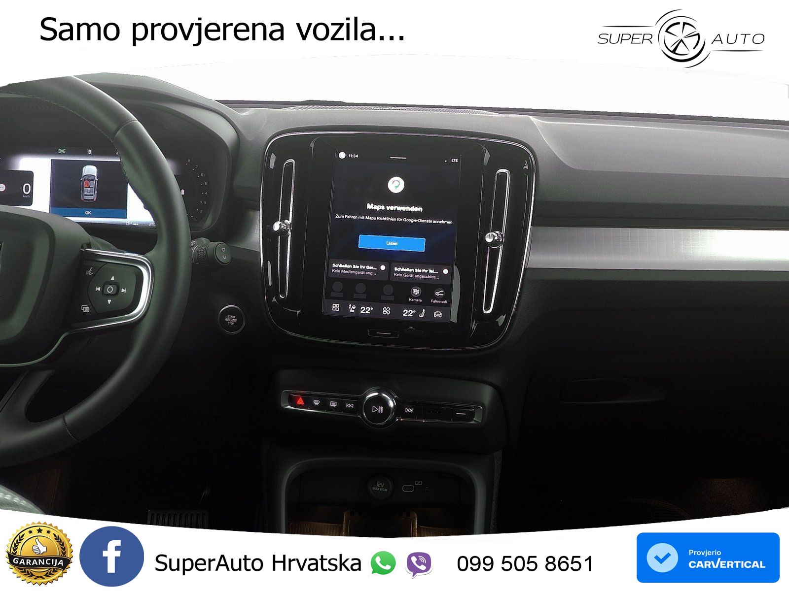 Volvo XC40 2.0 B3 163 KS Automatic LED+GR SJED+ACC