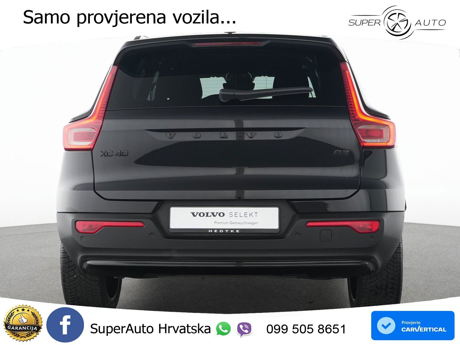 Volvo XC40 2.0 B3 163 KS Automatic LED+GR SJED+ACC