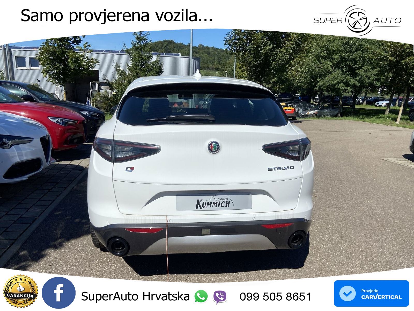 Alfa Romeo Stelvio 2.0 Turbo (280 KS) Q4 Automatic LED+GR SJED+ACC
