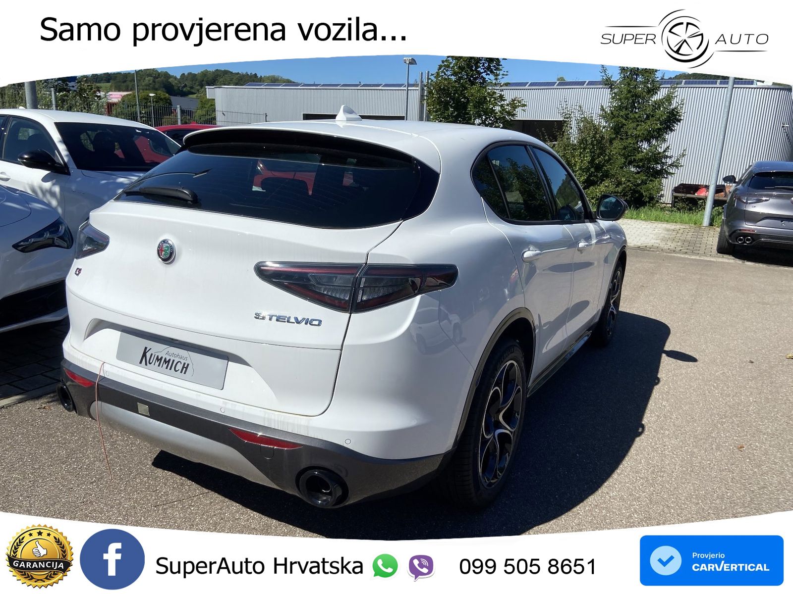 Alfa Romeo Stelvio 2.0 Turbo (280 KS) Q4 Automatic LED+GR SJED+ACC