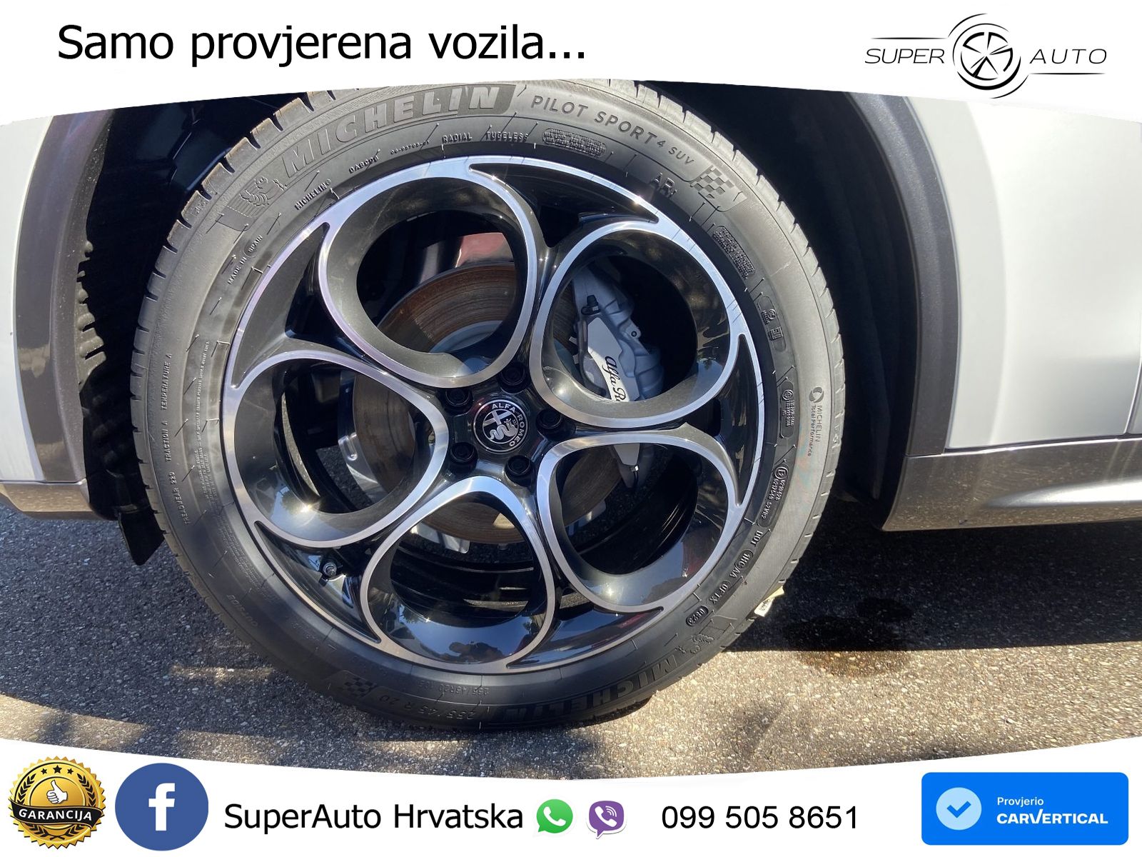 Alfa Romeo Stelvio 2.0 Turbo (280 KS) Q4 Automatic LED+GR SJED+ACC