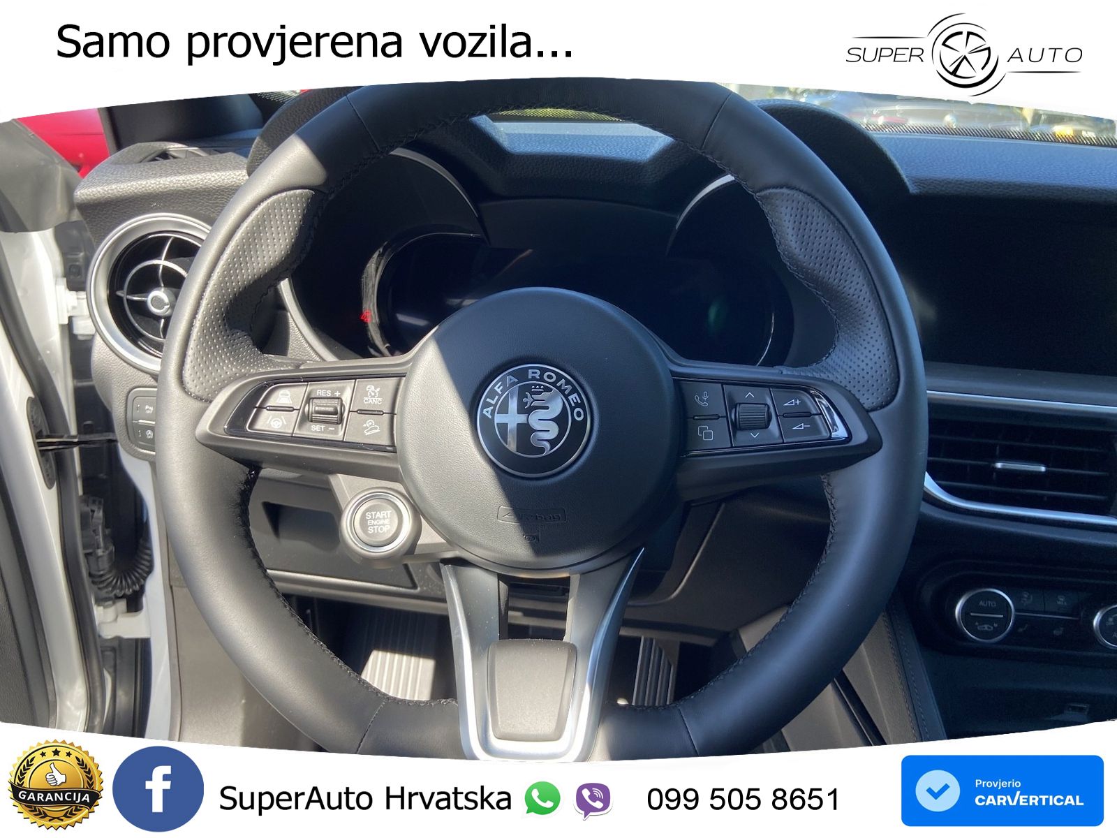 Alfa Romeo Stelvio 2.0 Turbo (280 KS) Q4 Automatic LED+GR SJED+ACC