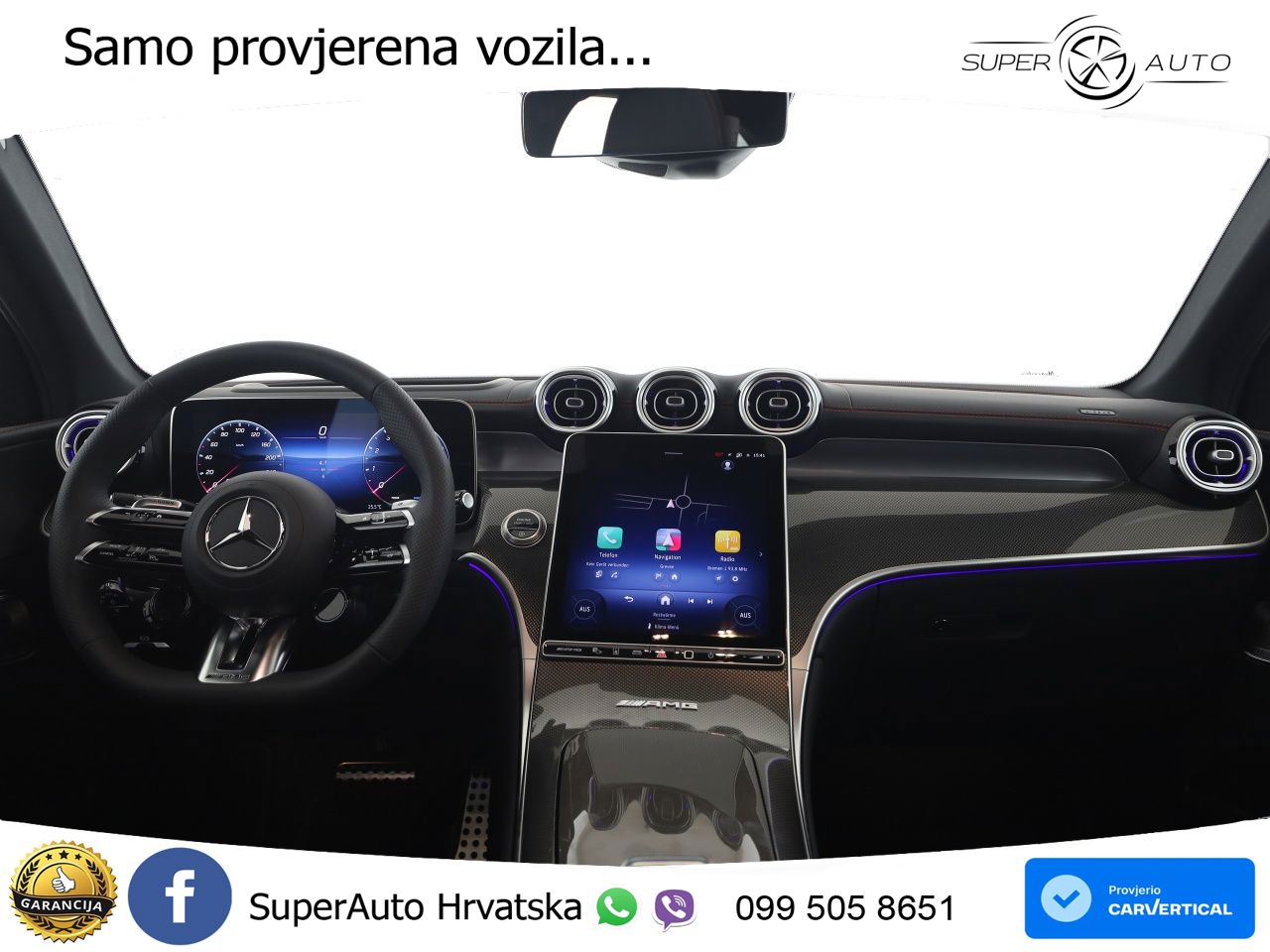 Mercedes AMG GLC 53 (449 KS) 4MATIC+ AMG SPEEDSHIFT TCT 9G ACC+HEAD+GR SJED+360+PANO