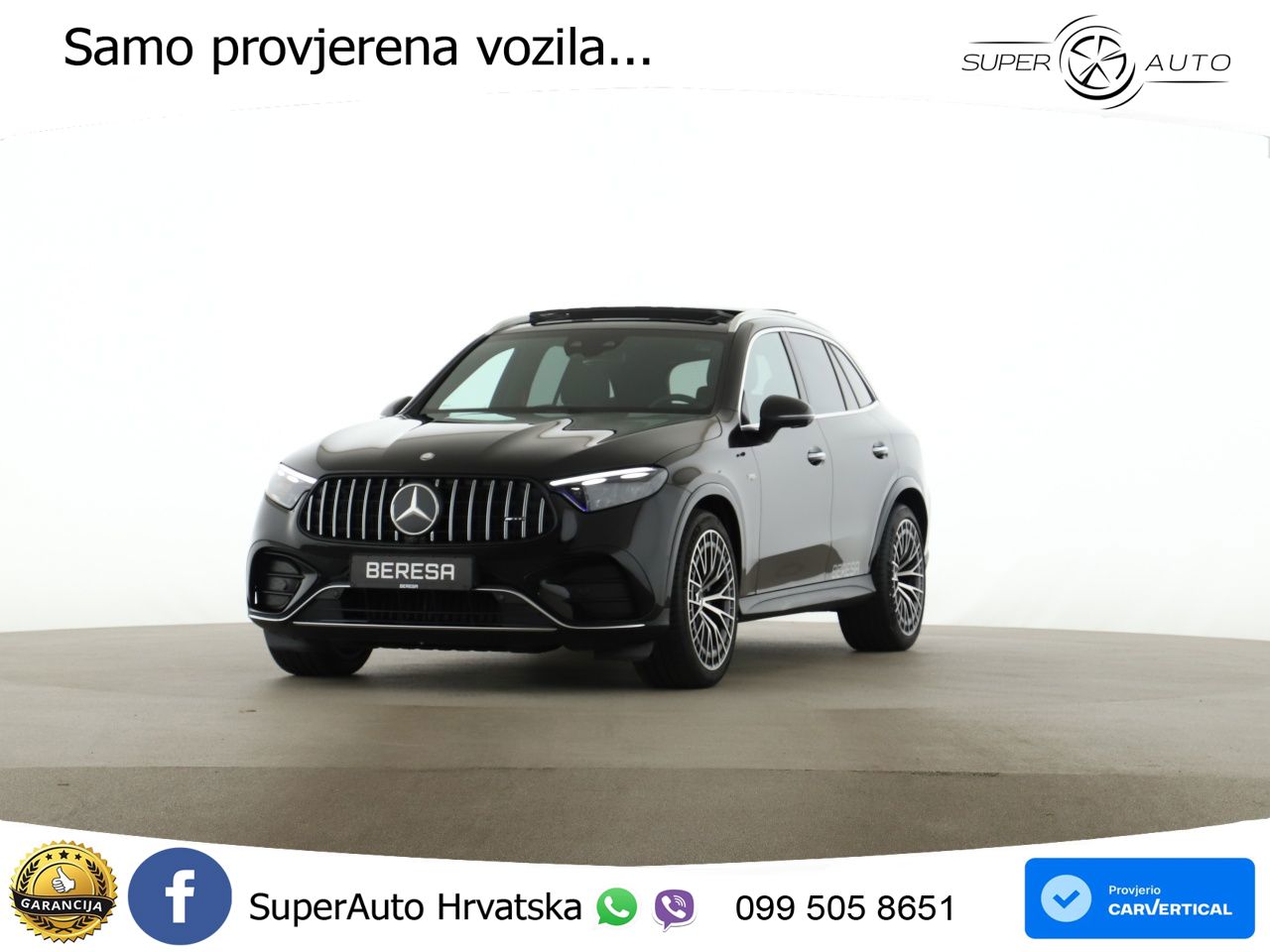 Mercedes AMG GLC 53 (449 KS) 4MATIC+ AMG SPEEDSHIFT TCT 9G ACC+HEAD+GR SJED+360+PANO
