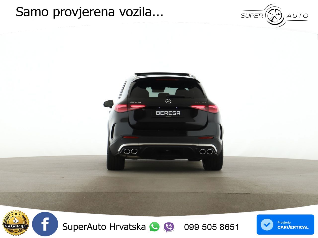 Mercedes AMG GLC 53 (449 KS) 4MATIC+ AMG SPEEDSHIFT TCT 9G ACC+HEAD+GR SJED+360+PANO