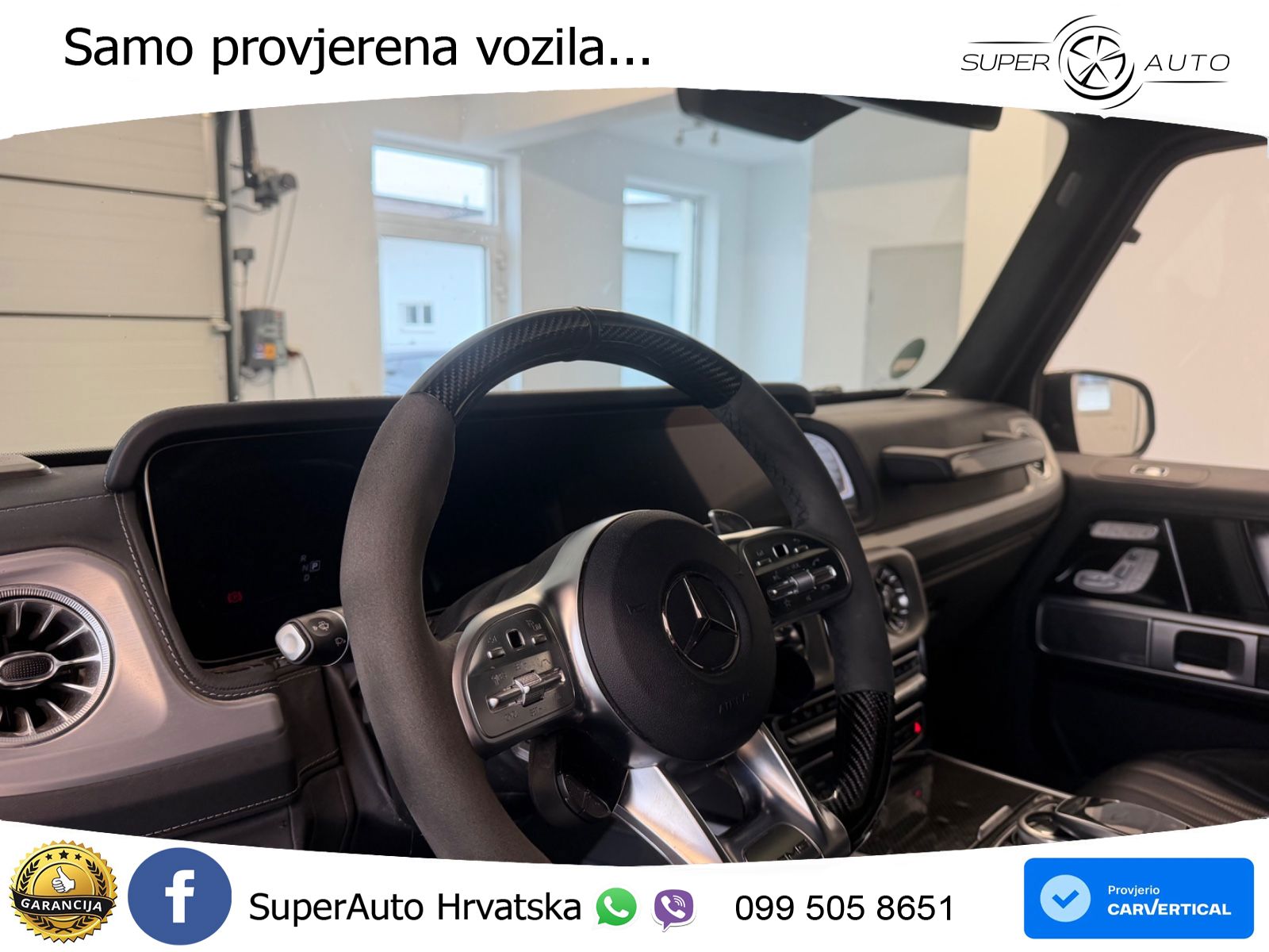 Mercedes AMG G 63 Long V8 (585 KS) 4MATIC 9G-TRONIC AMG SPEEDSHIFT TCT LED+GR SJED+ACC