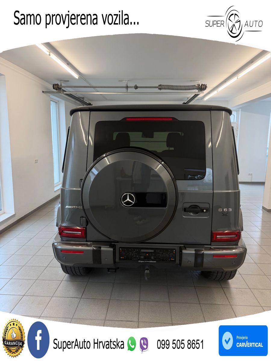 Mercedes AMG G 63 Long V8 (585 KS) 4MATIC 9G-TRONIC AMG SPEEDSHIFT TCT LED+GR SJED+ACC
