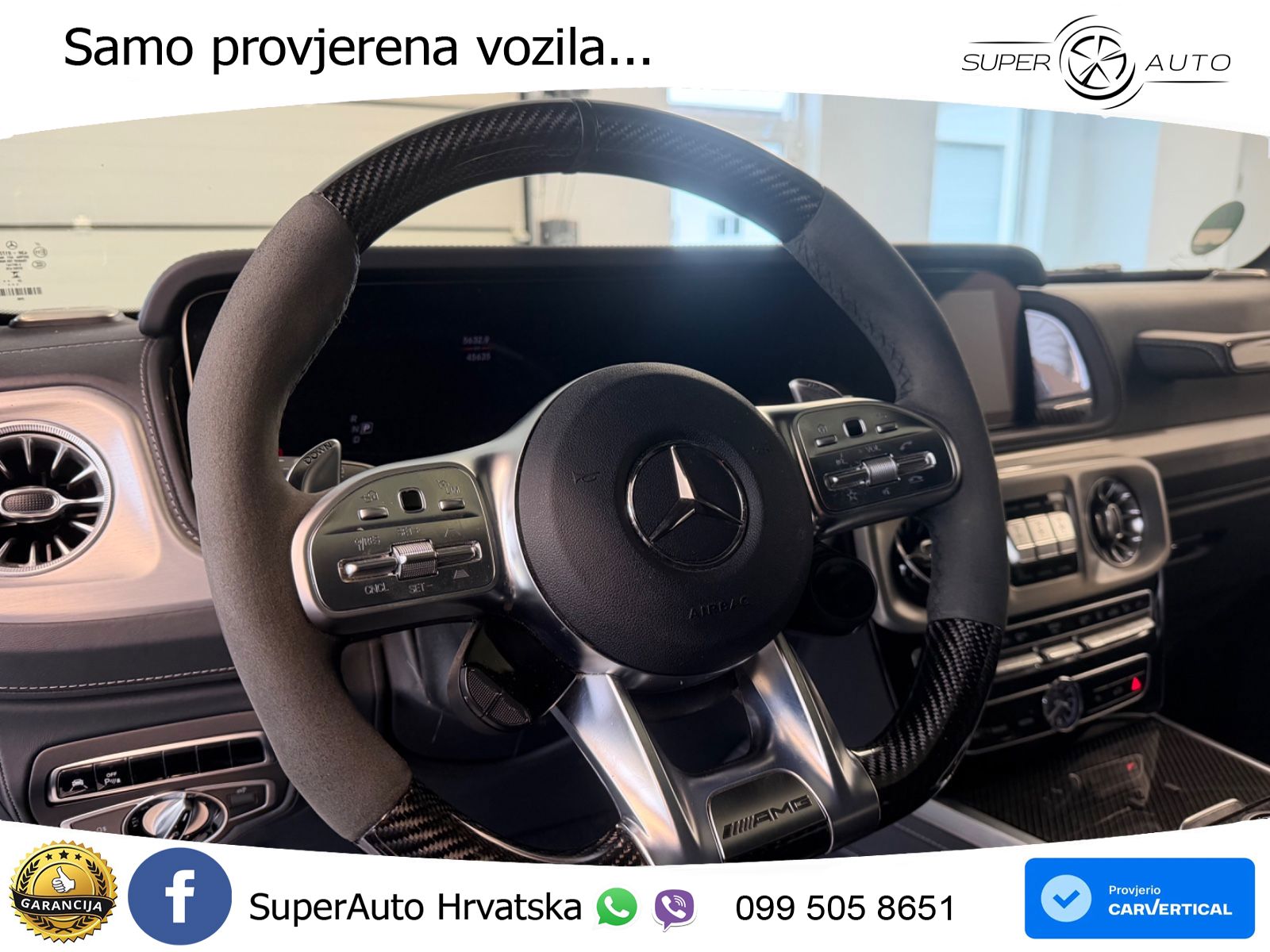 Mercedes AMG G 63 Long V8 (585 KS) 4MATIC 9G-TRONIC AMG SPEEDSHIFT TCT LED+GR SJED+ACC