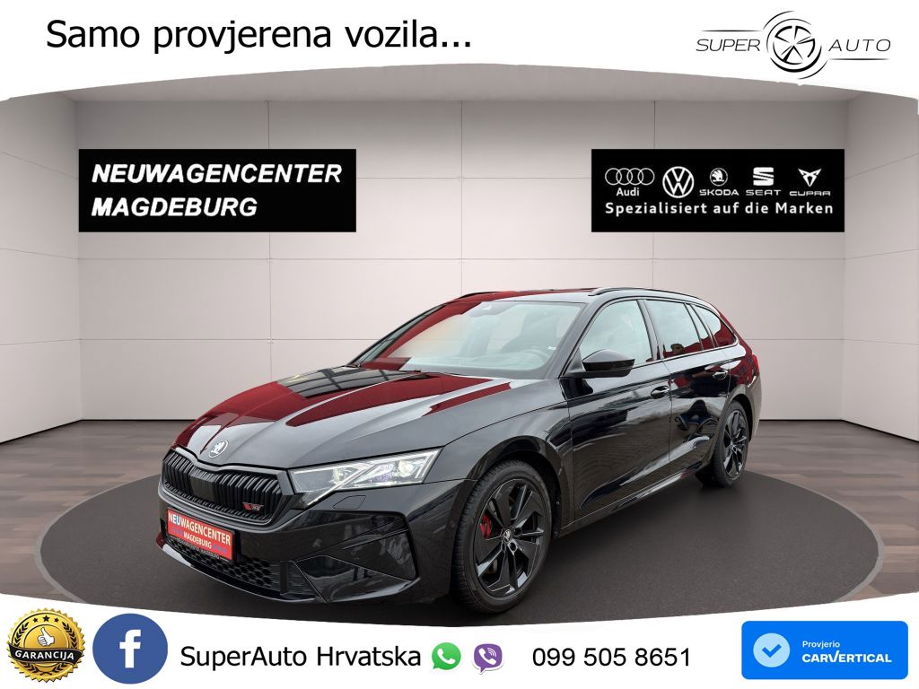 Škoda Octavia Combi RS 2.0 TSI (265 KS) DSG LED+GR SJED+ACC