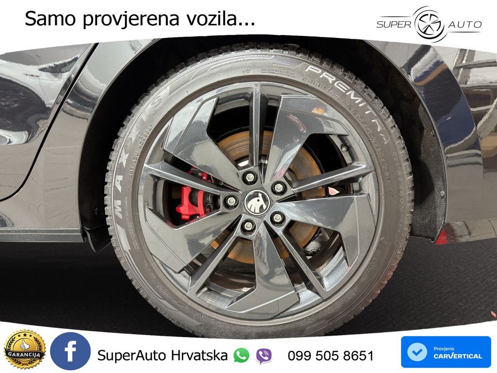 Škoda Octavia Combi RS 2.0 TSI (265 KS) DSG LED+GR SJED+ACC