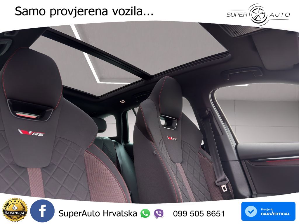 Škoda Octavia Combi RS 2.0 TSI (265 KS) DSG LED+GR SJED+ACC
