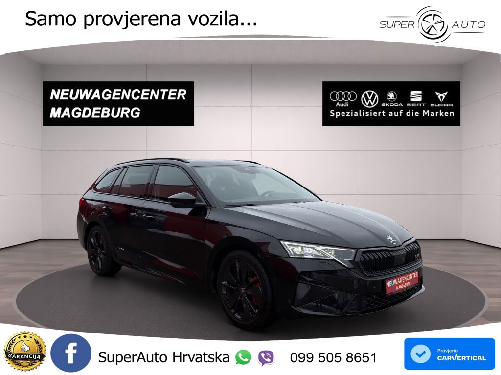 Škoda Octavia Combi RS 2.0 TSI (265 KS) DSG LED+GR SJED+ACC