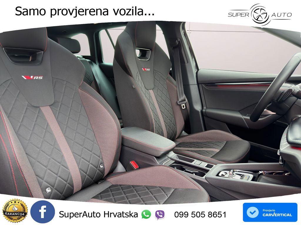 Škoda Octavia Combi RS 2.0 TSI (265 KS) DSG LED+GR SJED+ACC