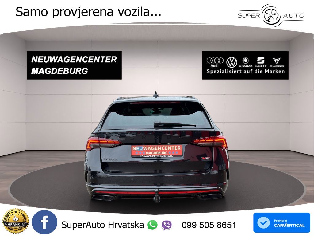 Škoda Octavia Combi RS 2.0 TSI (265 KS) DSG LED+GR SJED+ACC
