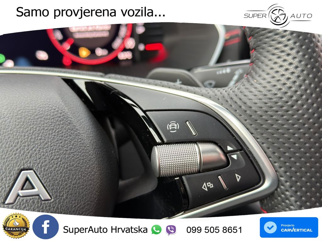 Škoda Octavia Combi RS 2.0 TSI (265 KS) DSG LED+GR SJED+ACC