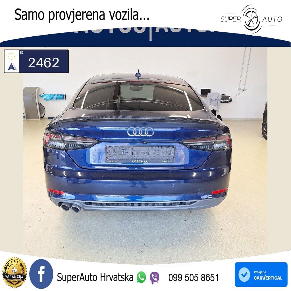 Audi A5 Sportback 40 TDI (190 KS) S tronic S line