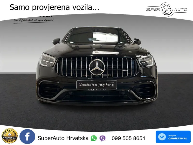 Mercedes GLC Coupe AMG 63 S V8 (510 KS) 4MATIC+ MCT ZRAČNI+ACC+4xGR SJED+360