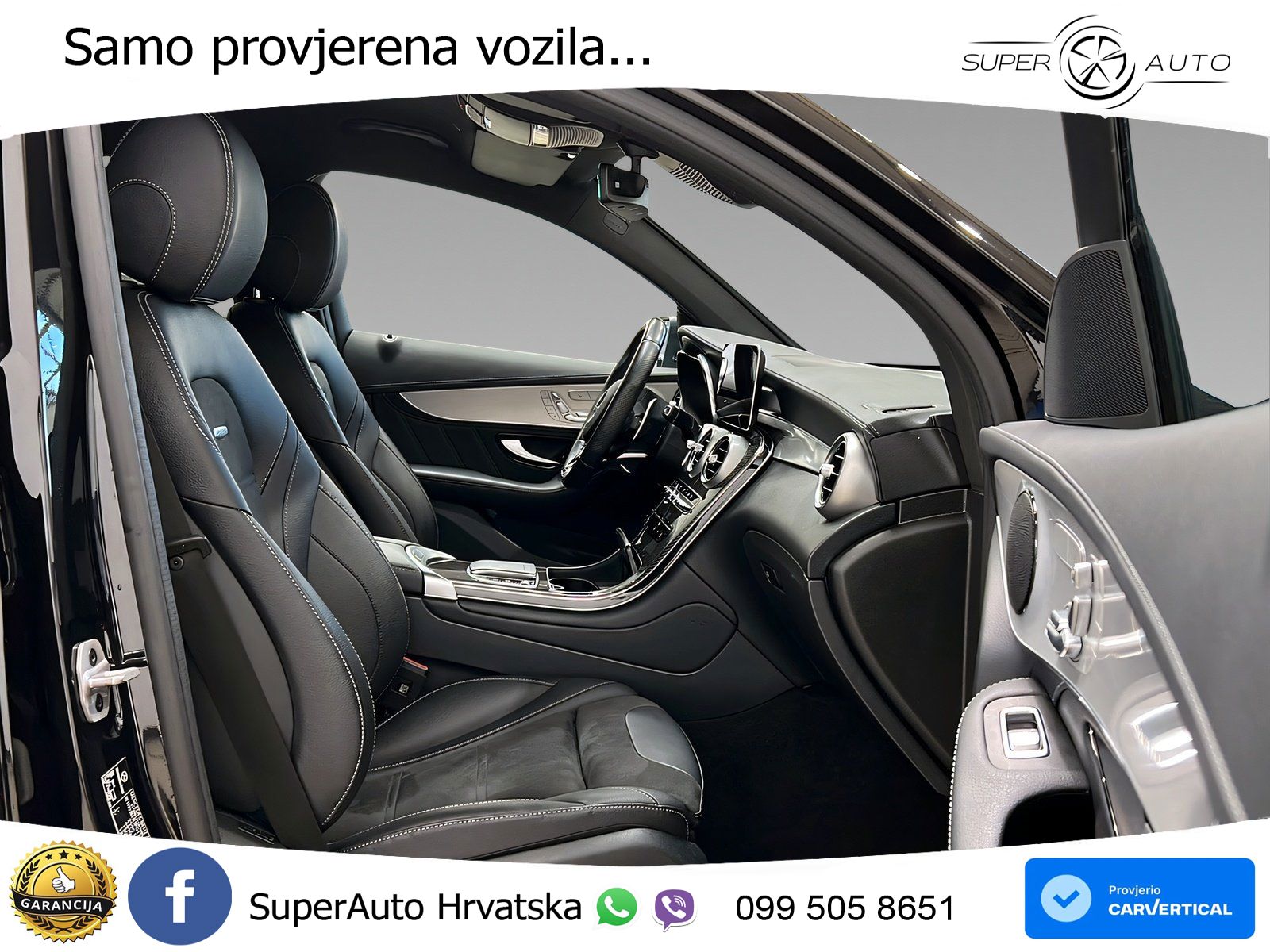 Mercedes GLC Coupe AMG 63 S V8 (510 KS) 4MATIC+ MCT ZRAČNI+ACC+4xGR SJED+360