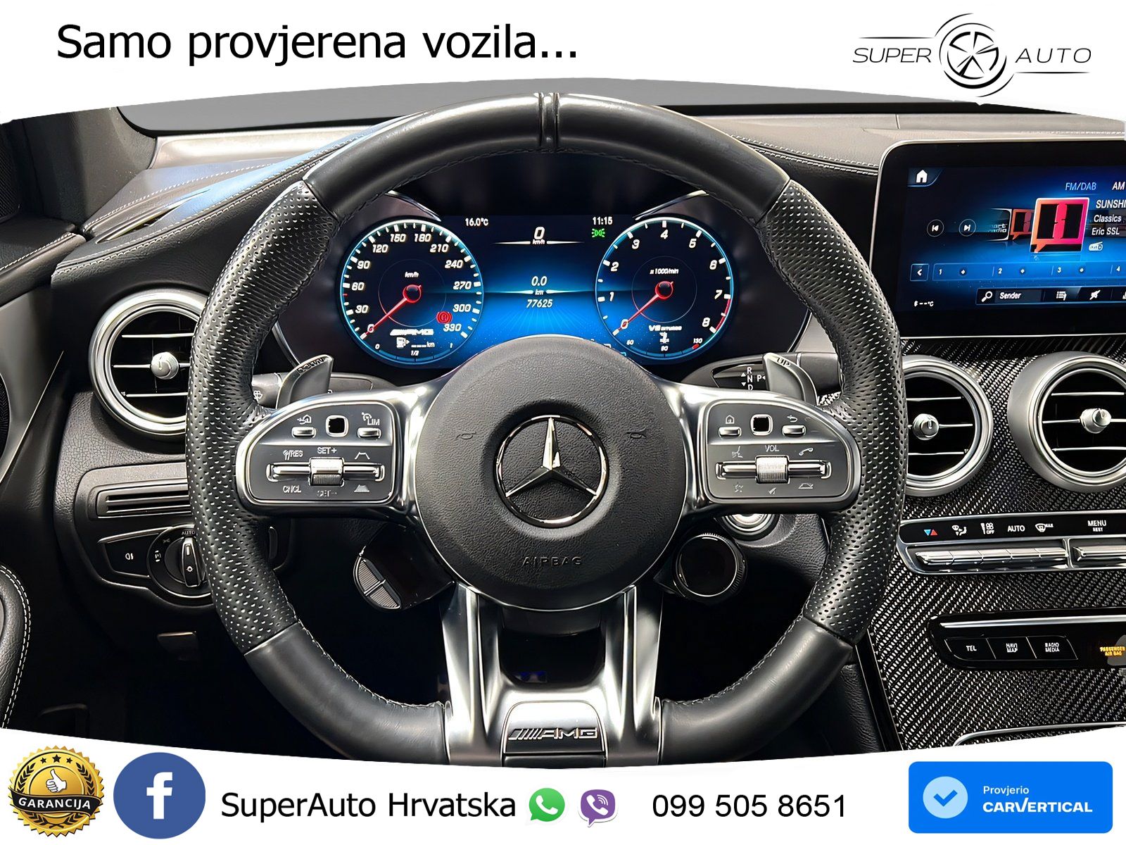 Mercedes GLC Coupe AMG 63 S V8 (510 KS) 4MATIC+ MCT ZRAČNI+ACC+4xGR SJED+360