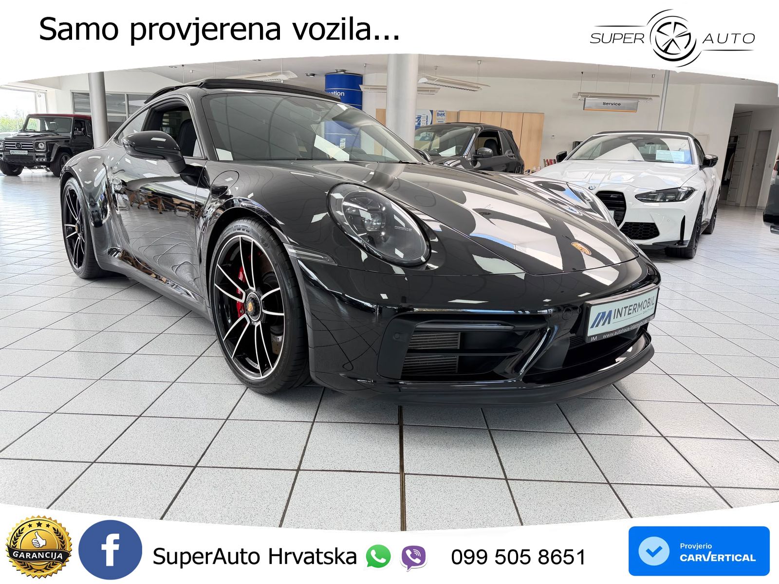 Porsche 911 Carrera GTS 3.0 (480 KS) PDK MATRIX+GR SJED+KAM