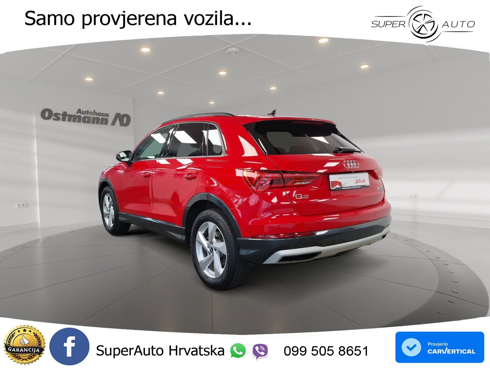Audi Q3 40 TFSI (190 KS) quattro S tronic MATRIX+GR SJED+KAM