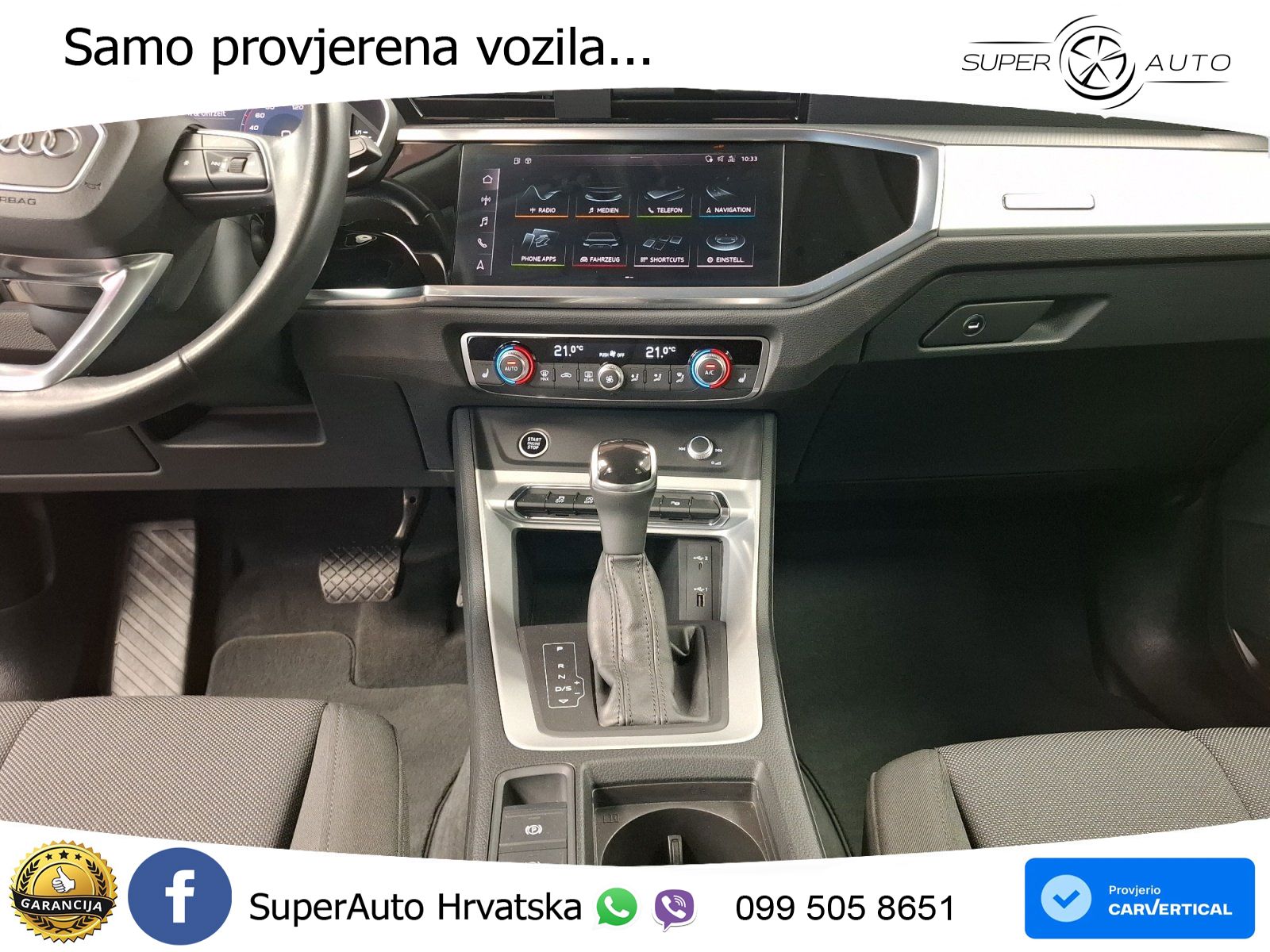 Audi Q3 40 TFSI (190 KS) quattro S tronic MATRIX+GR SJED+KAM