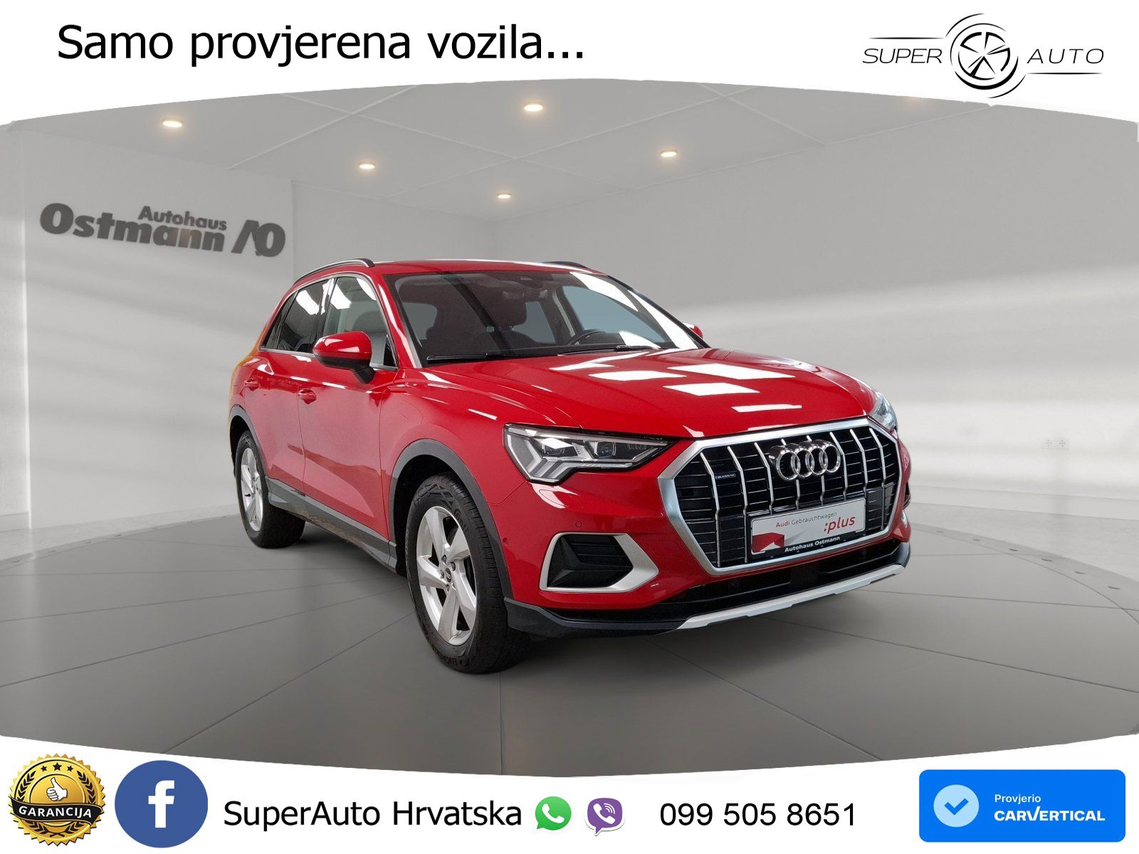 Audi Q3 40 TFSI (190 KS) quattro S tronic MATRIX+GR SJED+KAM