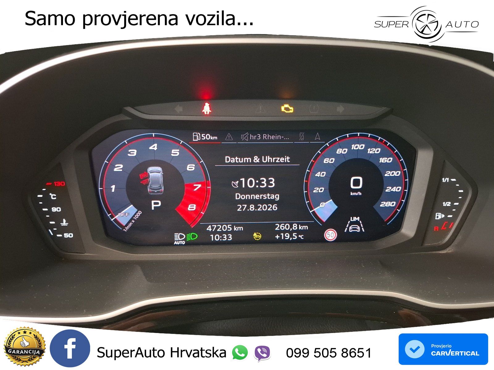 Audi Q3 40 TFSI (190 KS) quattro S tronic MATRIX+GR SJED+KAM