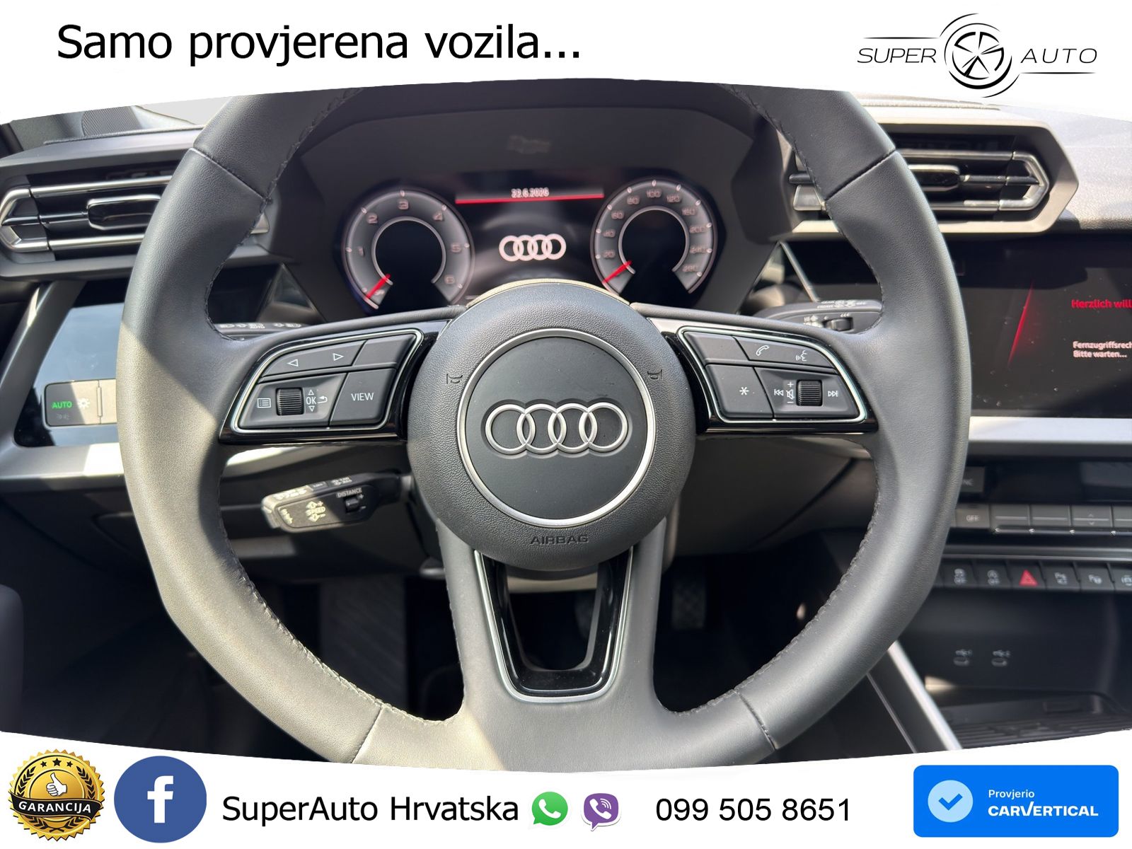 Audi A3 30 TDI (116 KS) LED+GR SJED+ACC