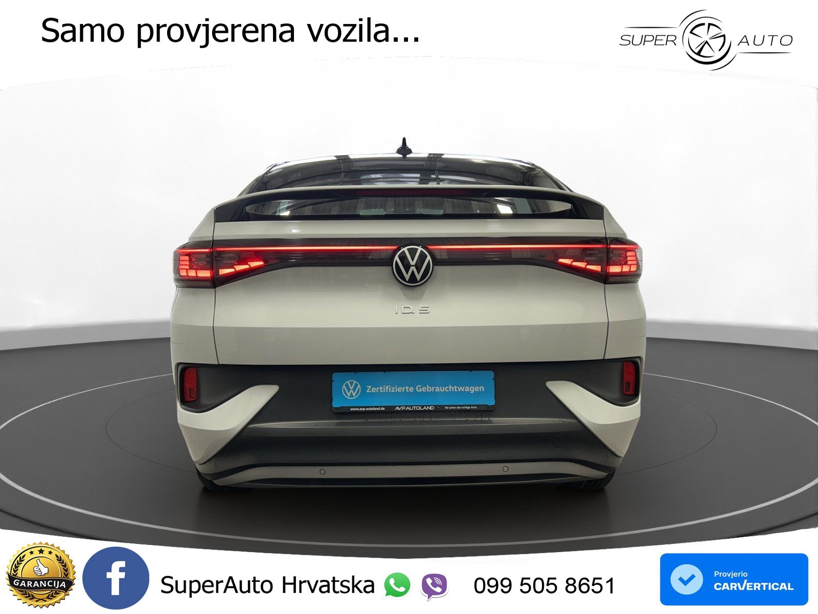 Volkswagen ID.5 Pro 82 kWh (174 KS)