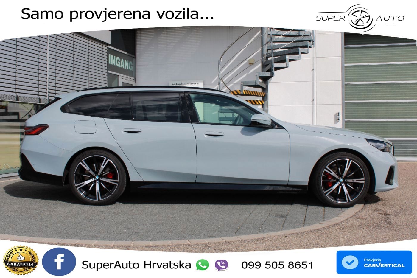 BMW 520d Touring (197 KS) xDrive Steptronic M Sport LED+GR SJED+ACC