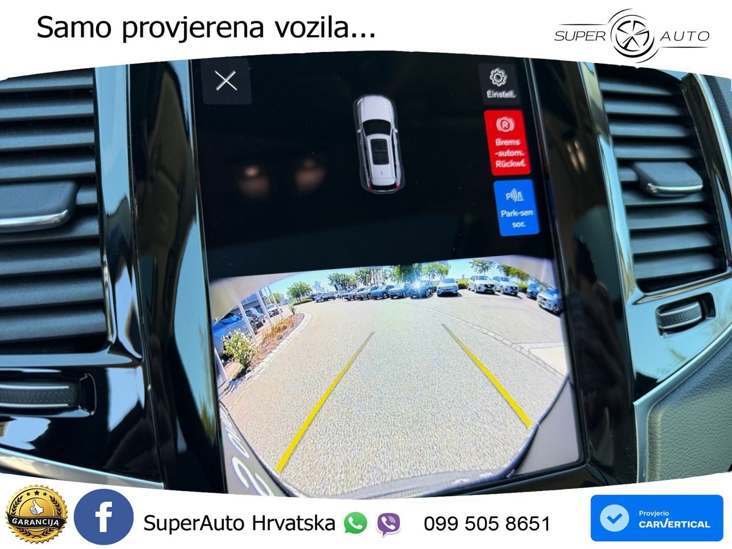 Volvo XC90 2.0 B5 Diesel AWD Automatic ZRAČNI+ACC+GR SJED+KAM+PANO