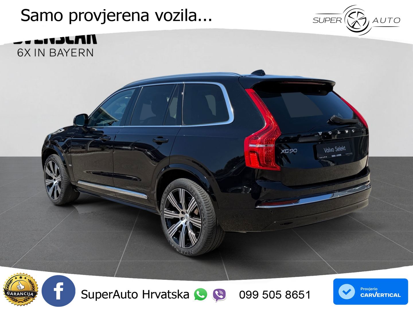 Volvo XC90 2.0 B5 Diesel AWD Automatic ZRAČNI+ACC+GR SJED+KAM+PANO