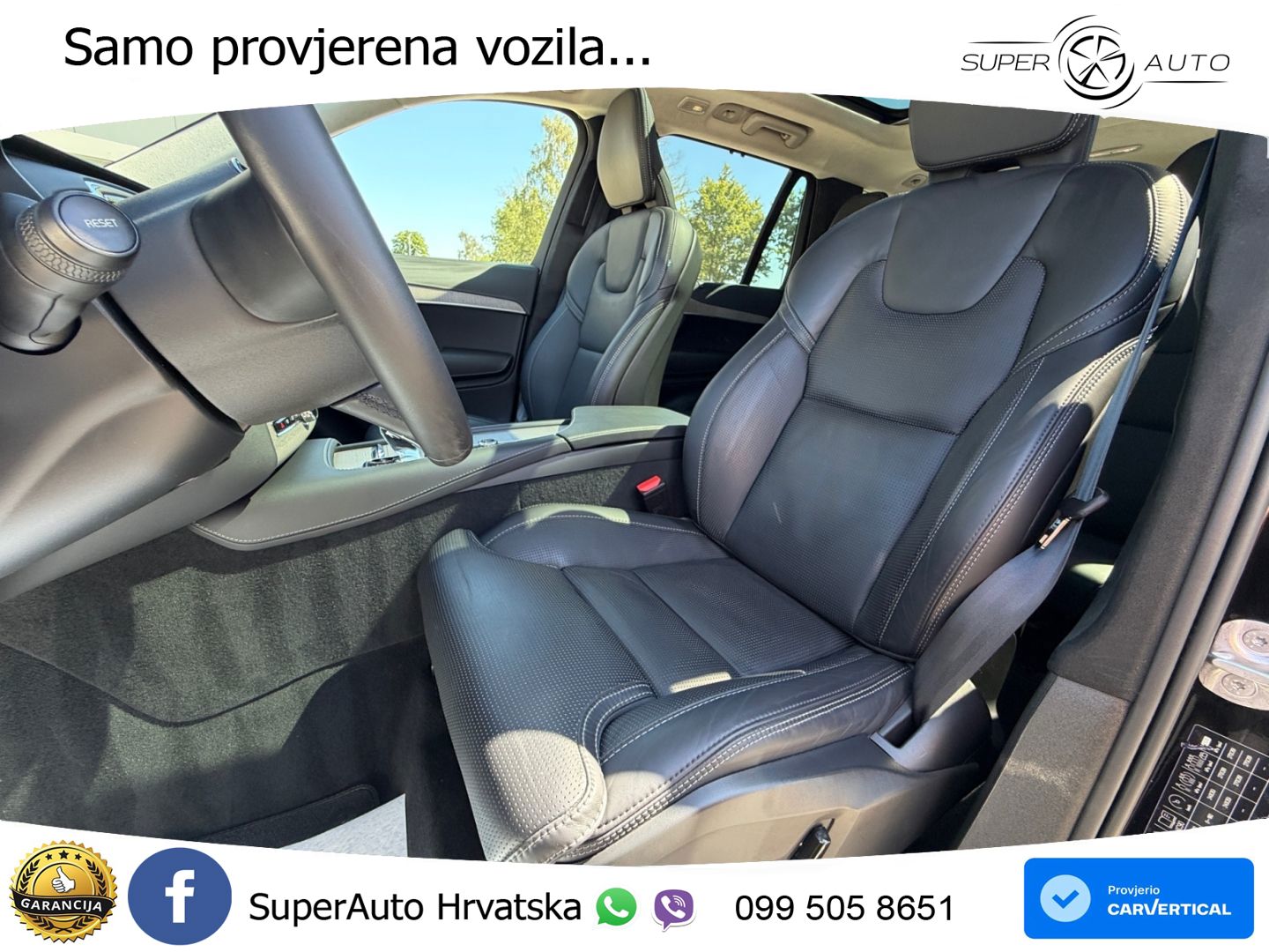 Volvo XC90 2.0 B5 Diesel AWD Automatic ZRAČNI+ACC+GR SJED+KAM+PANO