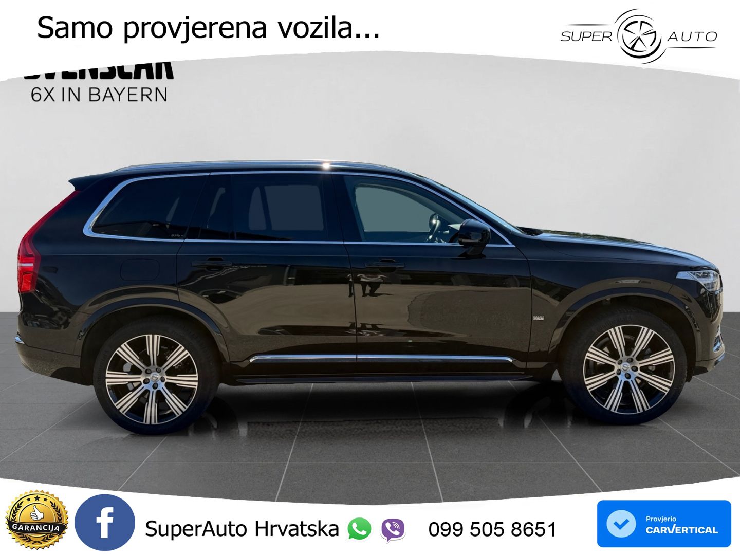 Volvo XC90 2.0 B5 Diesel AWD Automatic ZRAČNI+ACC+GR SJED+KAM+PANO