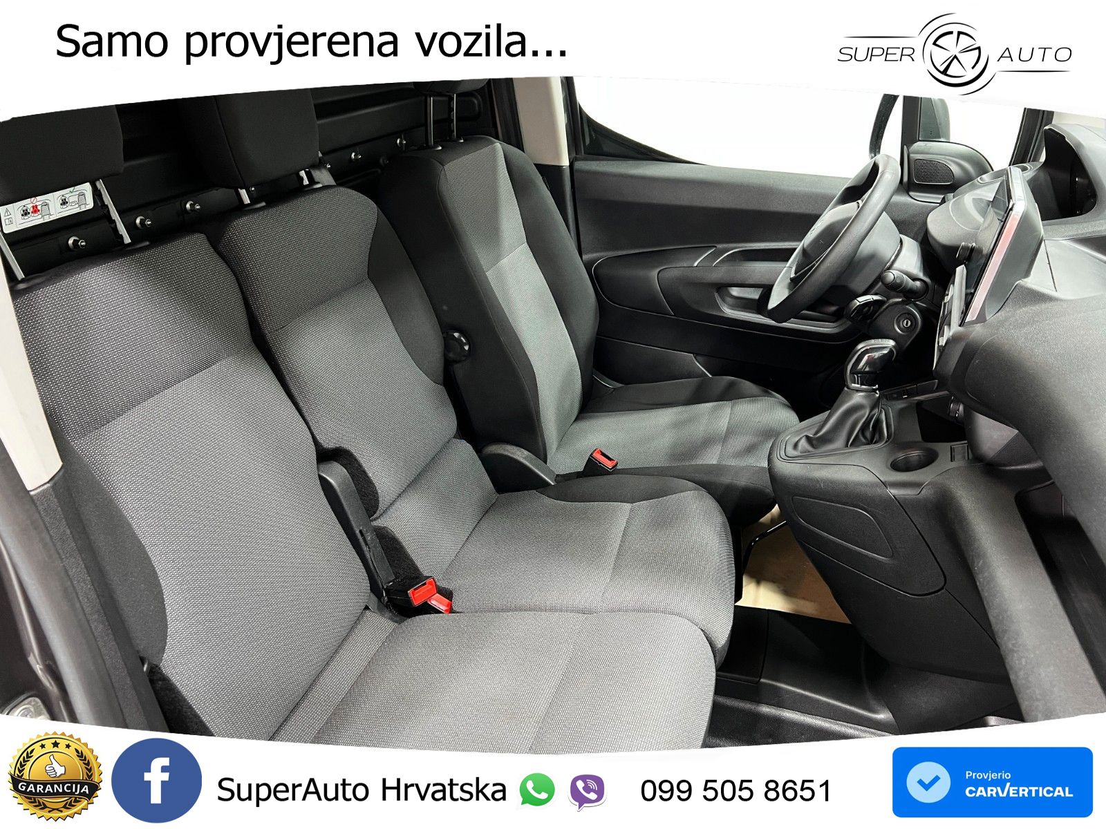 Peugeot PARTNER 100 1.5 HDI PREMIUM |1H|DAB|NAV|KLIMA|3S 102 KS