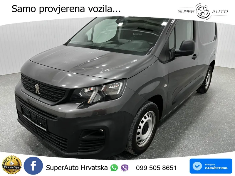 Peugeot PARTNER 100 1.5 HDI PREMIUM |1H|DAB|NAV|KLIMA|3S 102 KS