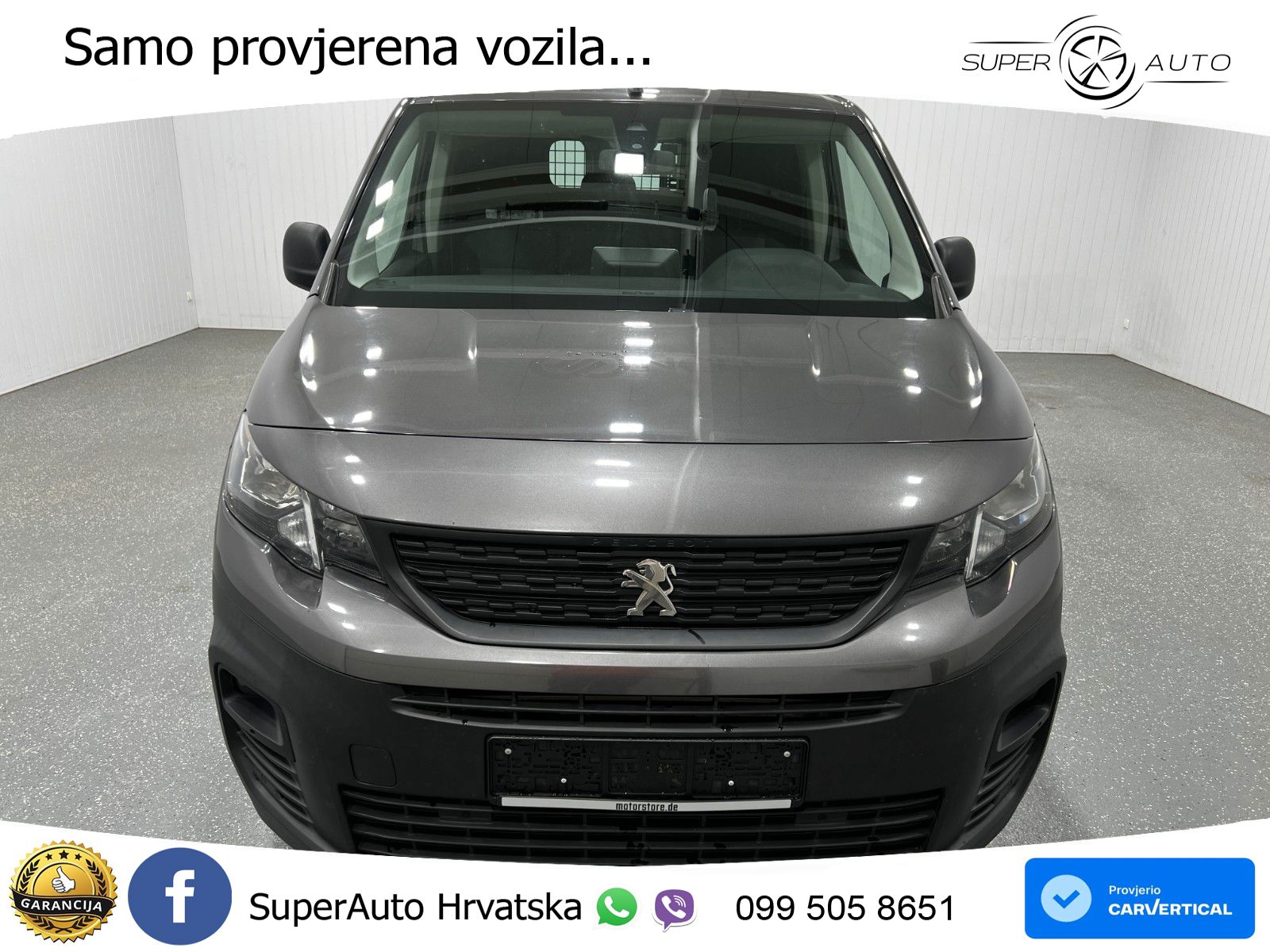 Peugeot PARTNER 100 1.5 HDI PREMIUM |1H|DAB|NAV|KLIMA|3S 102 KS