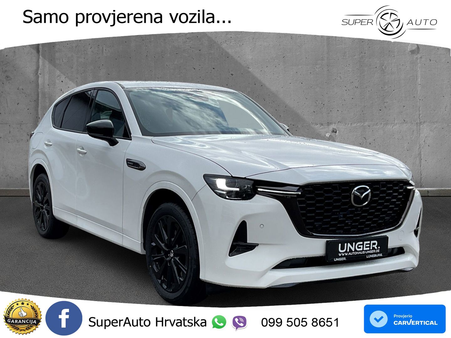 Mazda CX-60 2.5 e-Skyactiv (328 KS) AWD Automatic MATRIX+GR SJED+KAM