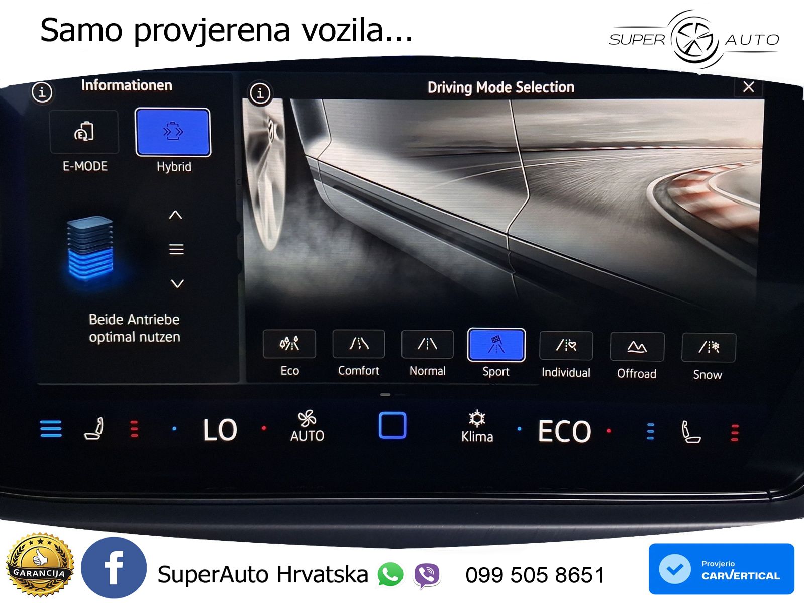 Volkswagen Touareg R 3.0 V6 TFSI (462 KS) 4MOTION Tiptronic ZRAČNI+ACC+4xGR SJED+KAM