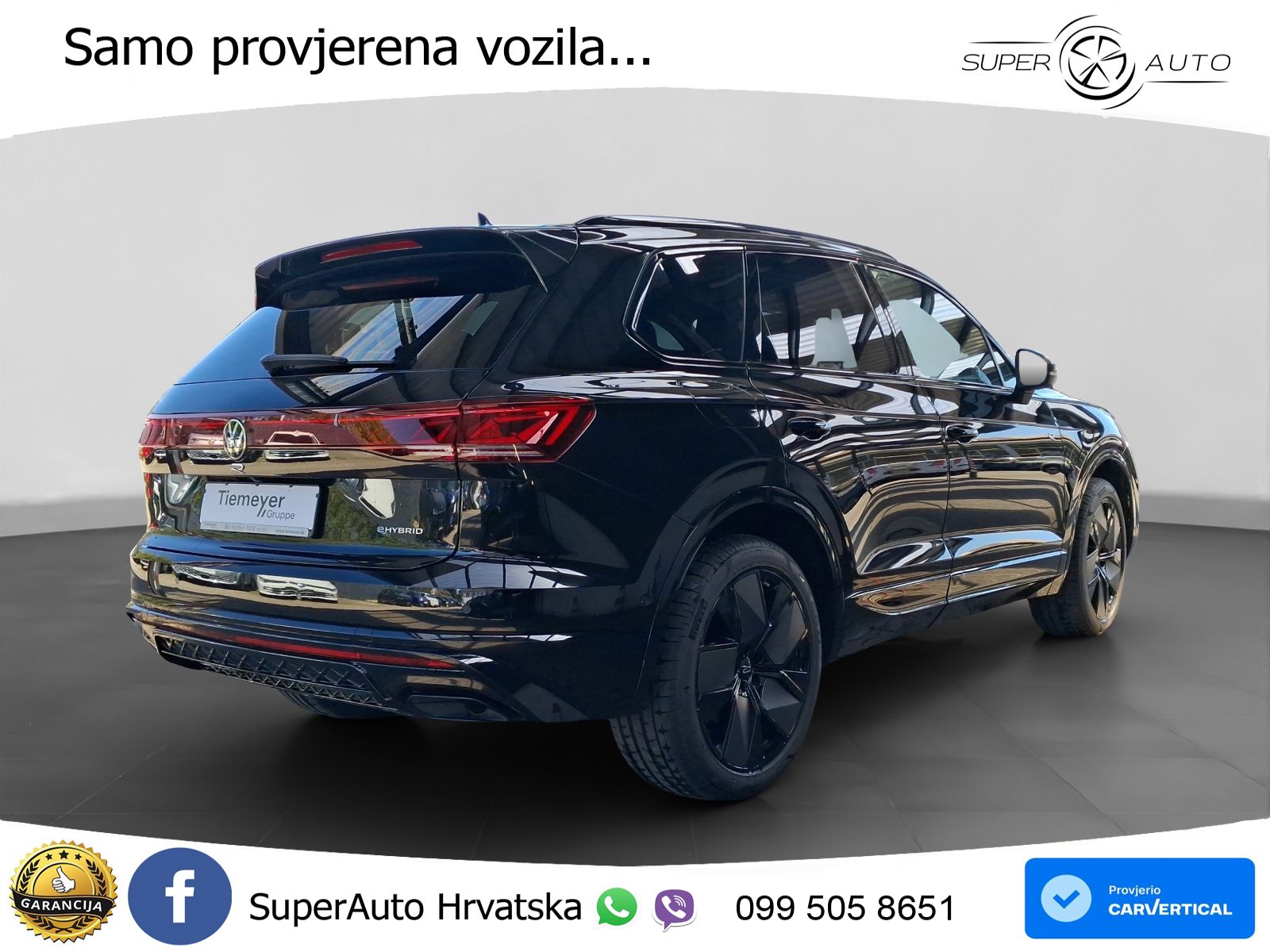 Volkswagen Touareg R 3.0 V6 TFSI (462 KS) 4MOTION Tiptronic ZRAČNI+ACC+4xGR SJED+KAM