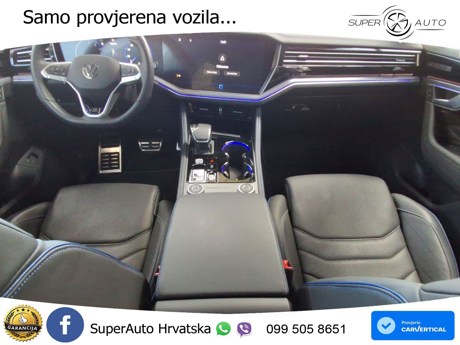 Volkswagen Touareg R 3.0 V6 TFSI (462 KS) 4MOTION Tiptronic ZRAČNI+ACC+4xGR SJED+KAM